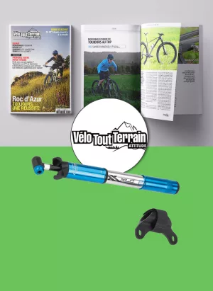 Abonnement Vélo Tout Terrain Attitude + Mini pompe VTT PU-M02