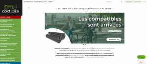Doctibike propose les batteries de vélos Bosch