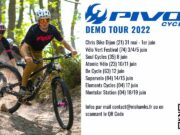 Pivot Cycles Demo Tour : 8 dates à travers toute la France !