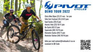 Pivot Cycles Demo Tour : 8 dates à travers toute la France !