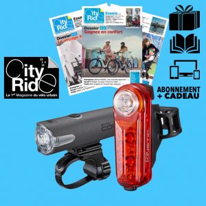 Abonnement City Ride + Kit éclairage Cat Eye