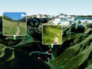 Komoot : des cartes en 3D