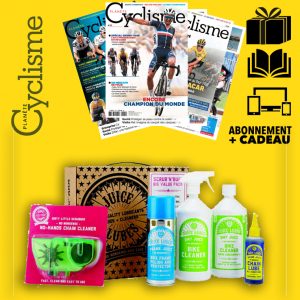 Abonnement Planète Cyclisme + Kit nettoyage Juice LUBES