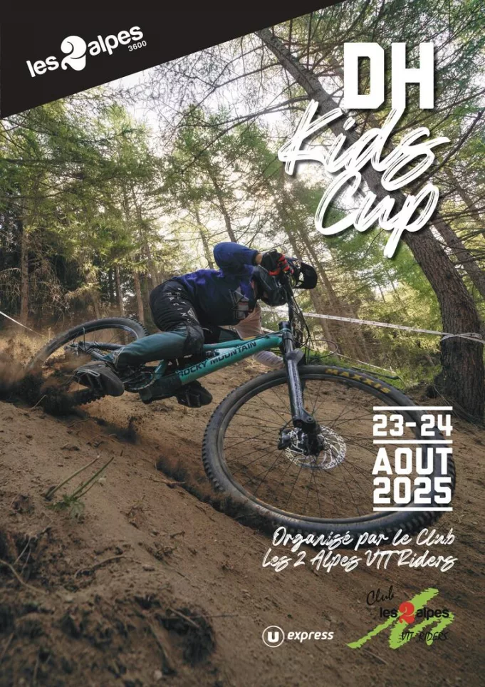DH Kids Cup aux 2 Alpes 23-24 août
