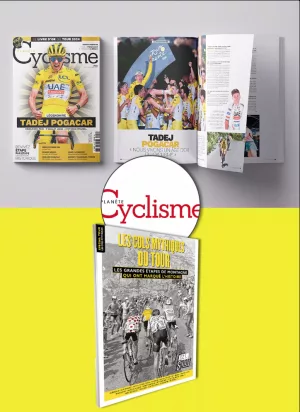 Abonnement Planète Cyclisme + Livre Les cols mythiques du Tour