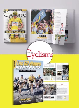 Abonnement Planète Cyclisme + Livre Les 50 étapes les plus folles du Tour