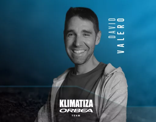 David Valero chez Klimatiza Orbea Team