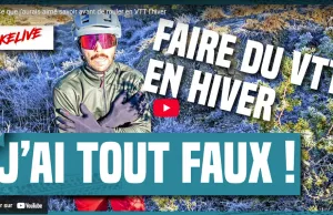 Vidéo : faire du VTT en hiver