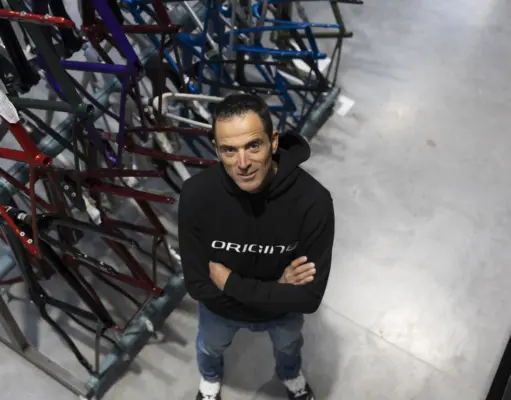 Julien Absalon chez Origine !