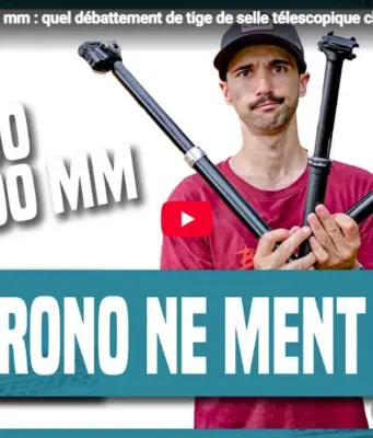 Vidéo : 4 tiges de selles télescopiques et…le résultat du chrono surprend !